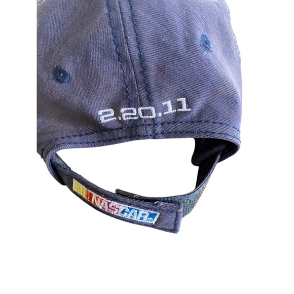Nascar 53rd 2011 Daytona 500 Hat Cap Adjustable Strap Navy ISC Motorsports - Picture 5 of 9